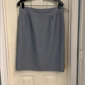 Blue and White Skirt